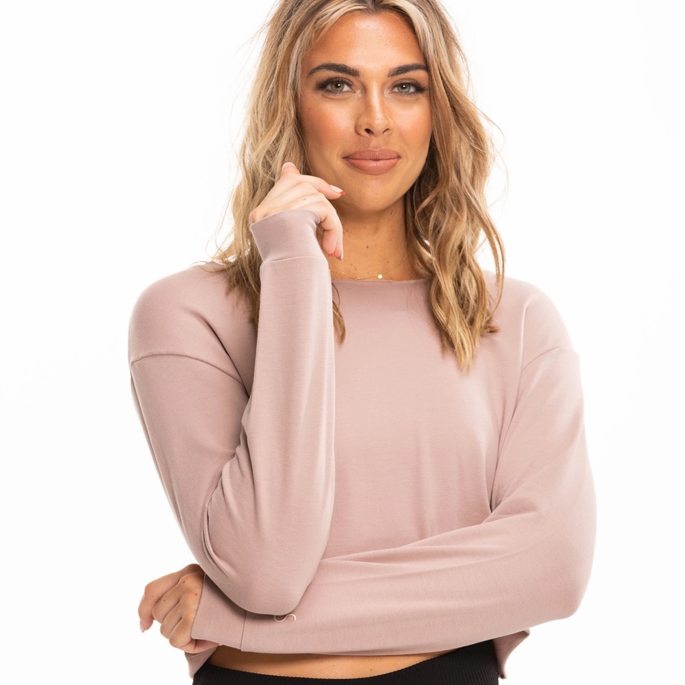 Mauve oversized sweater